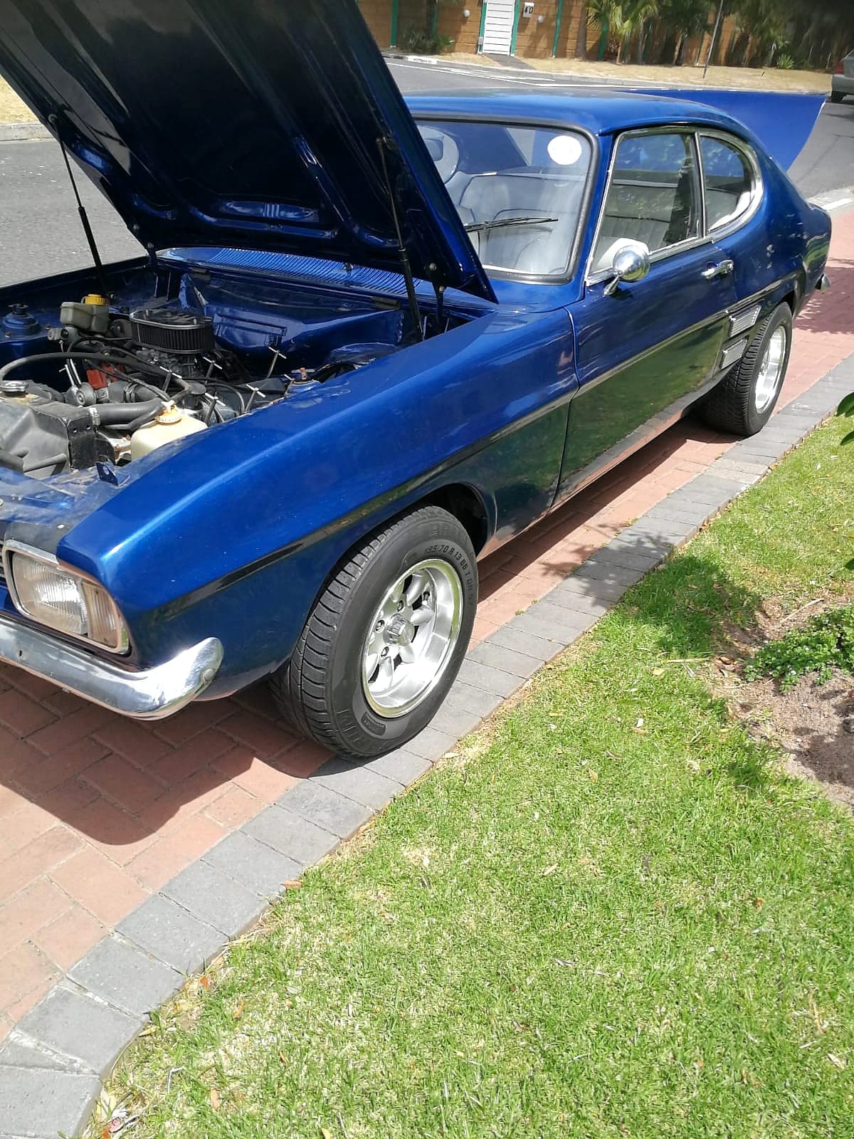 Classic Ford Capri fastback coupé sourced by Classic Car Runway